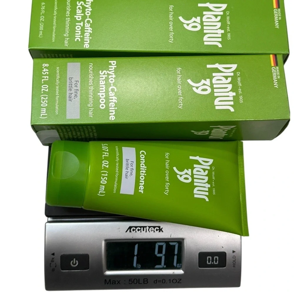 Plantur 39 Phyto-Caffeine Made For You 3-Step System‎ for Fine Brittle Hair NEW